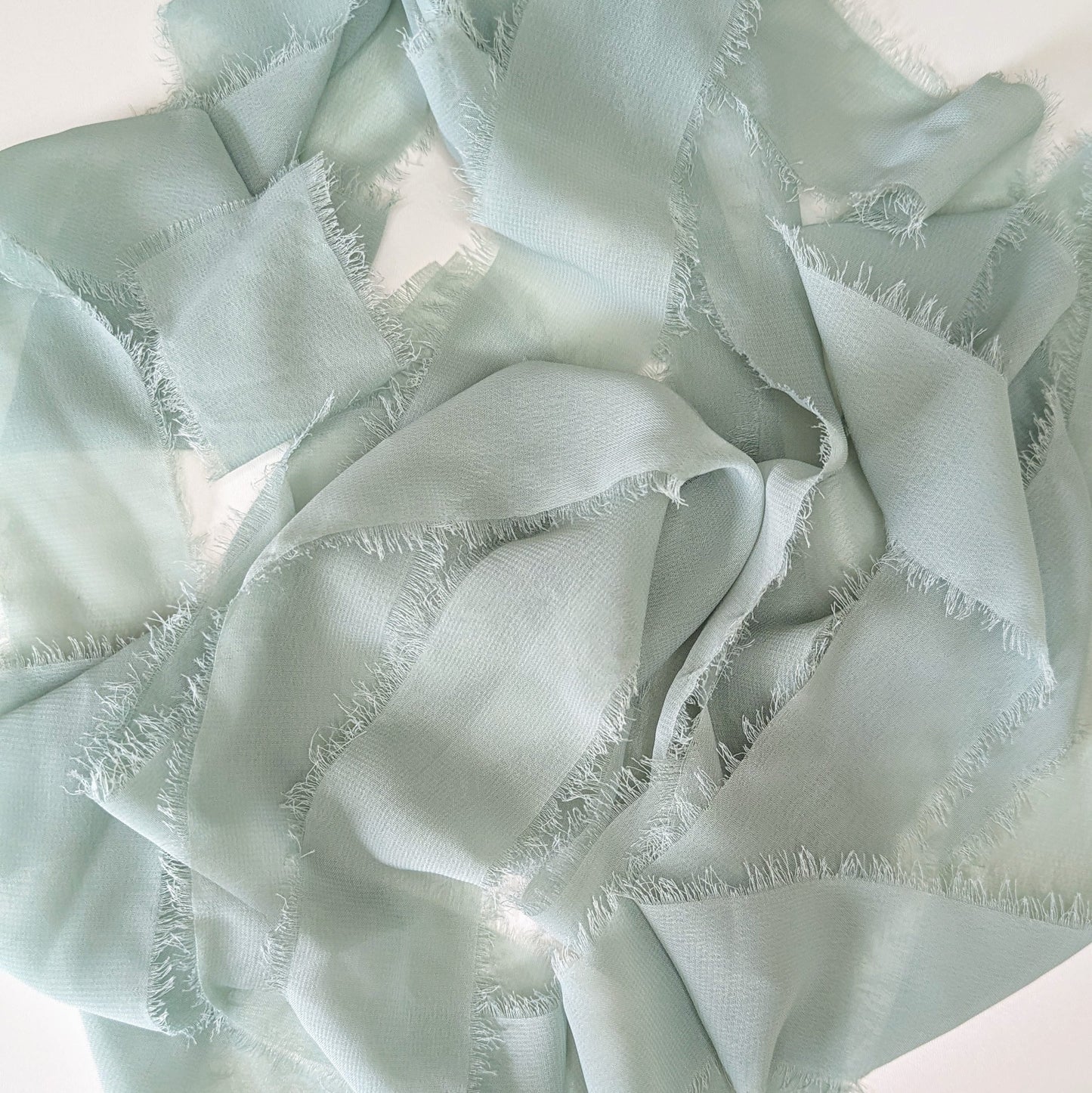 Feathered Edge Chiffon Ribbon