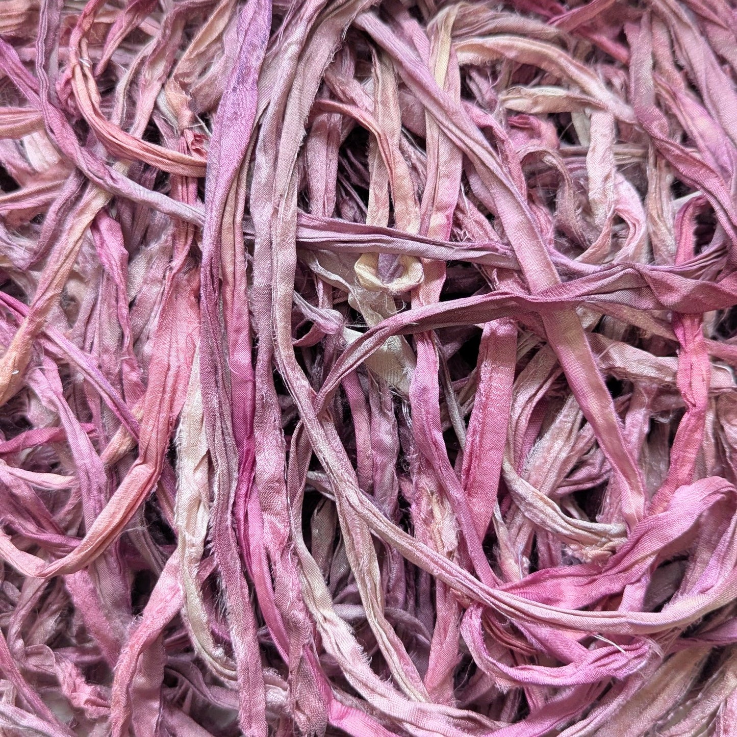 Sari Silk Ribbon | Hand Dyed | 100% Recycled