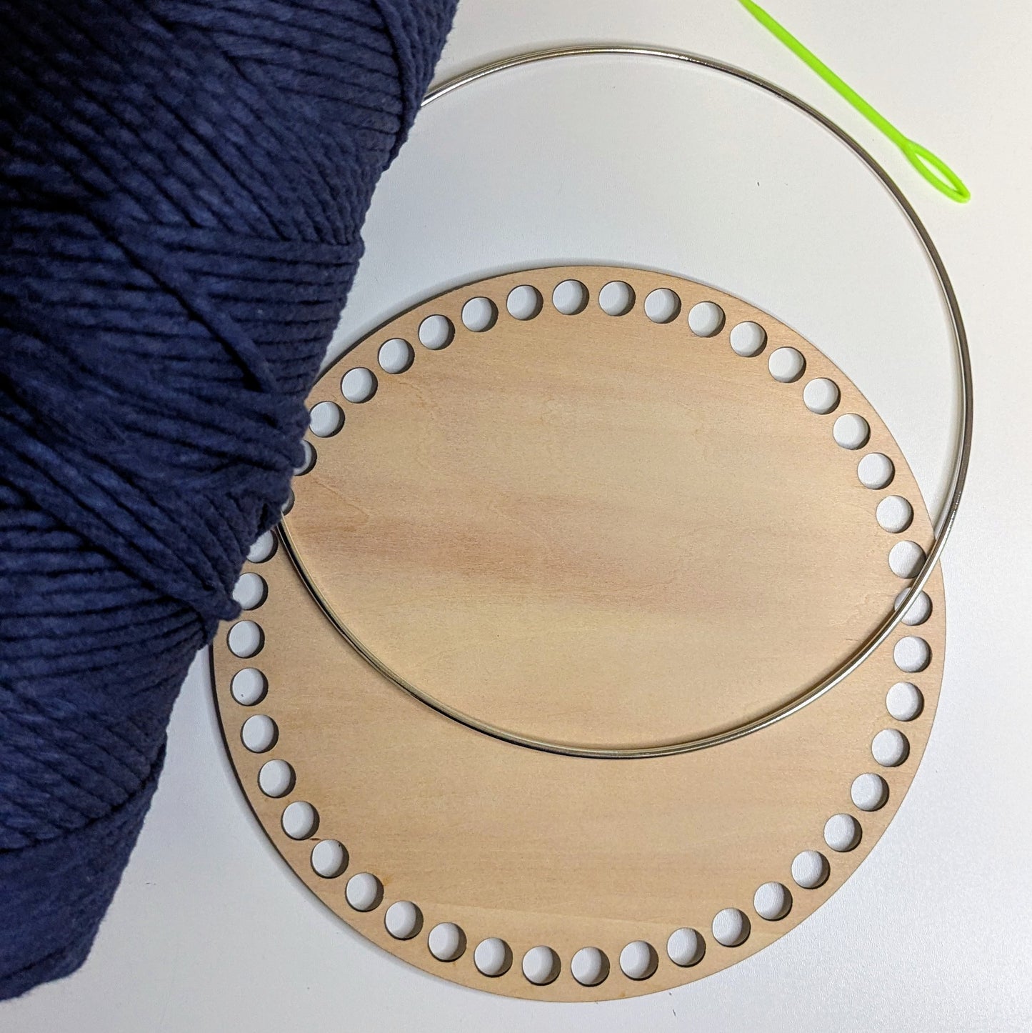 Square Knot Macrame Basket DIY Kit