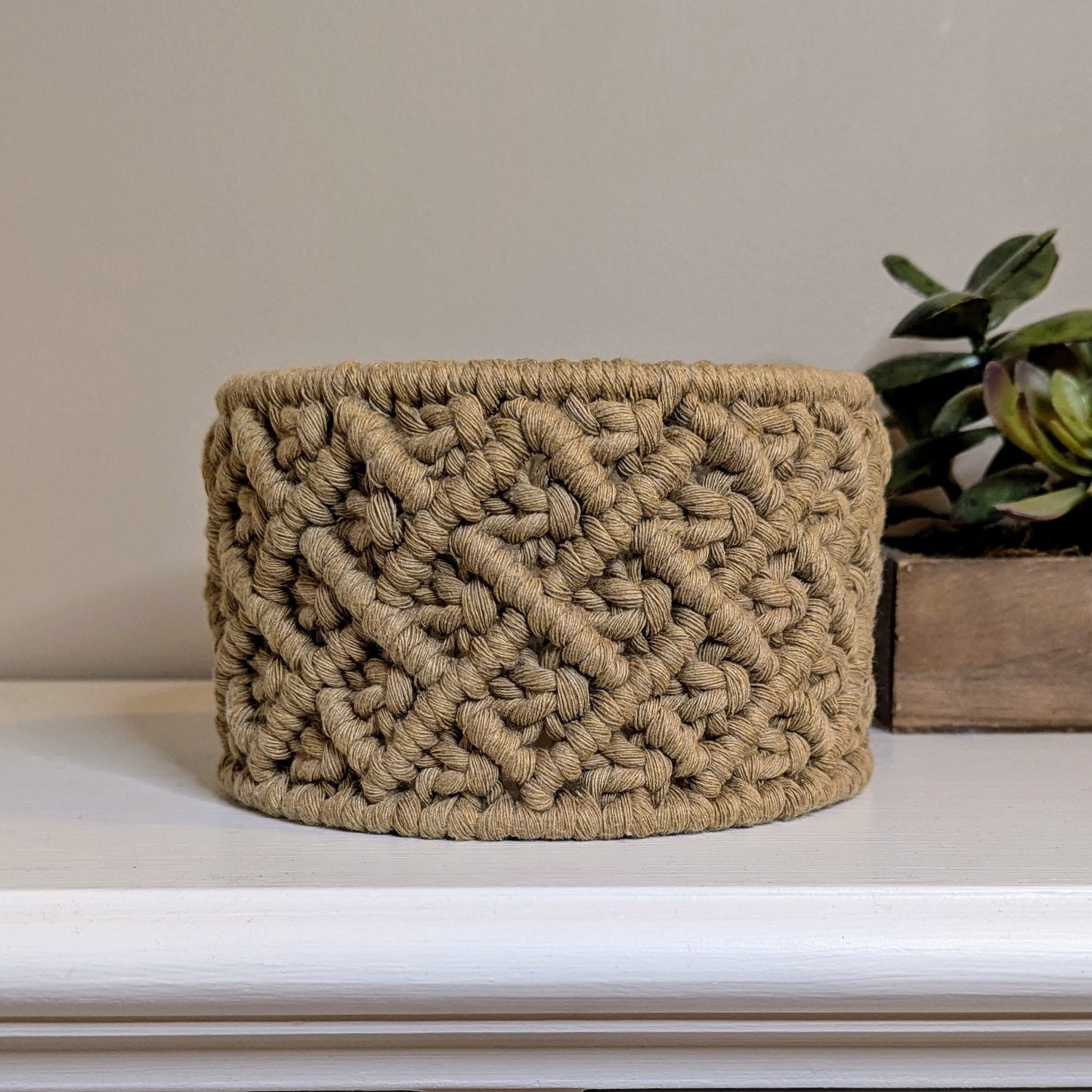 Macrame Basket DIY Kit (Design 2)