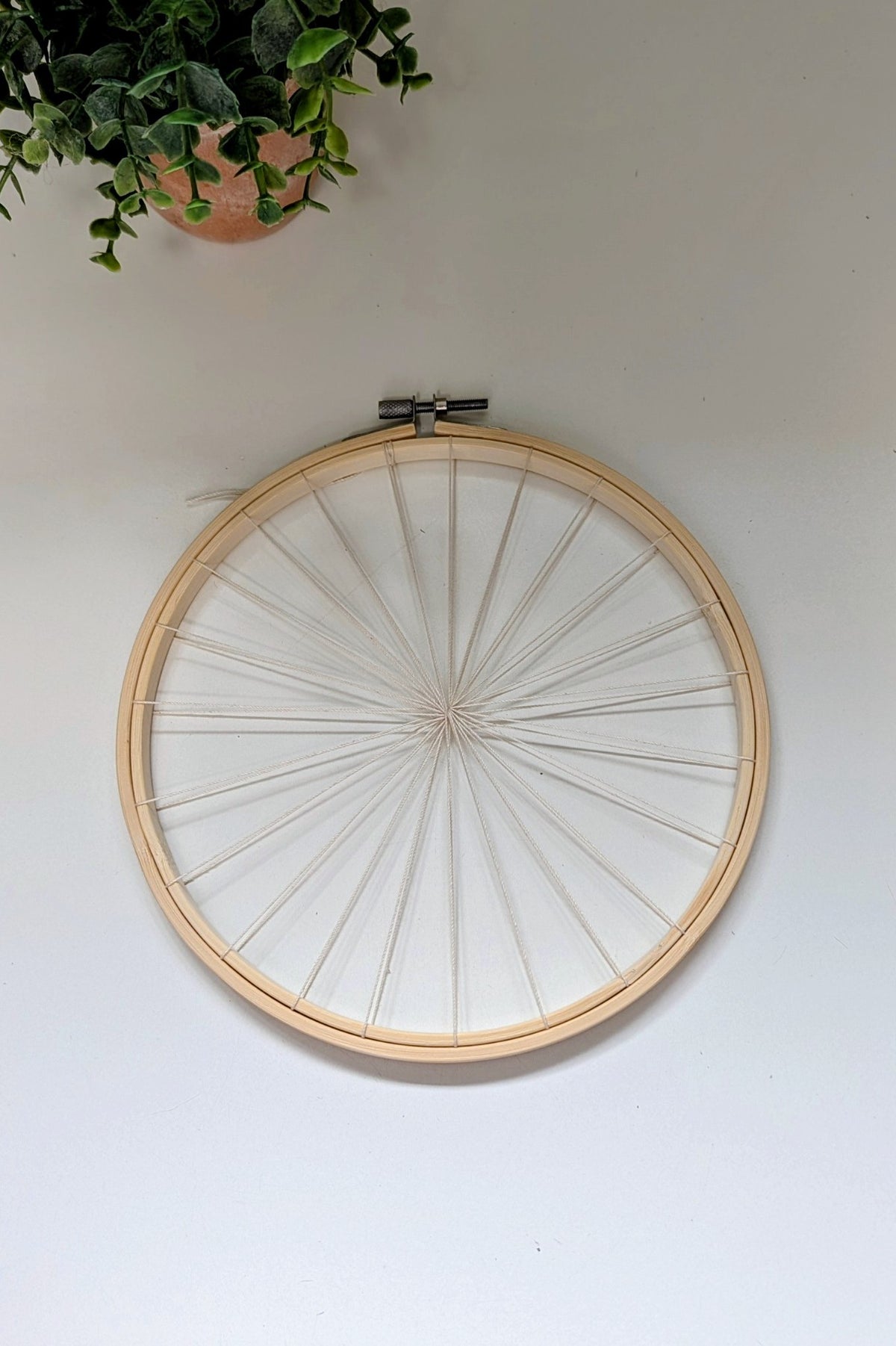 Warped Embroidery Hoop