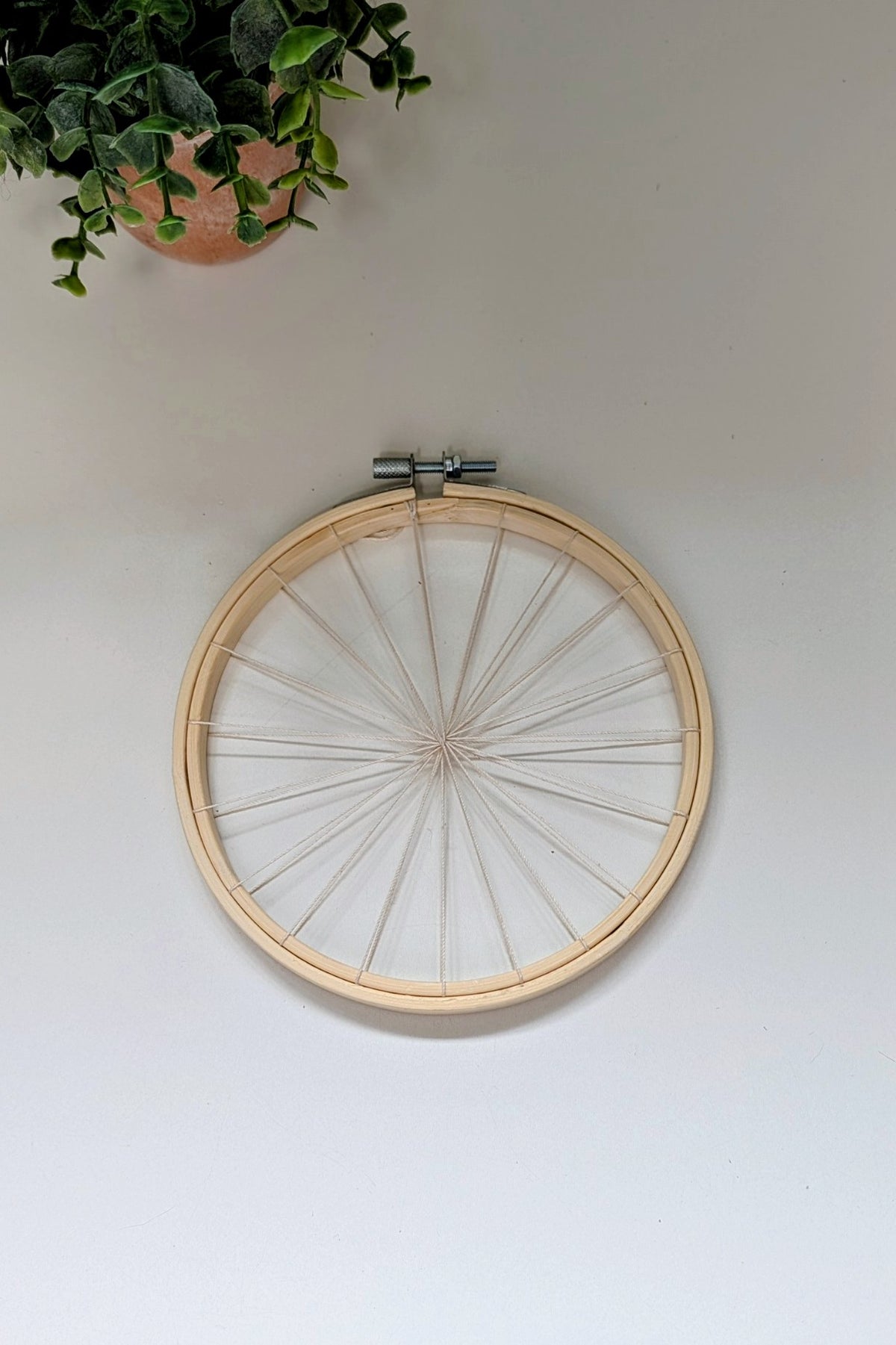 Warped Embroidery Hoop