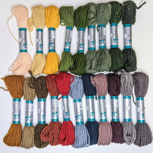 Appleton Wool Thread Products – The Floral Feather: Fiber Art & Design Studio