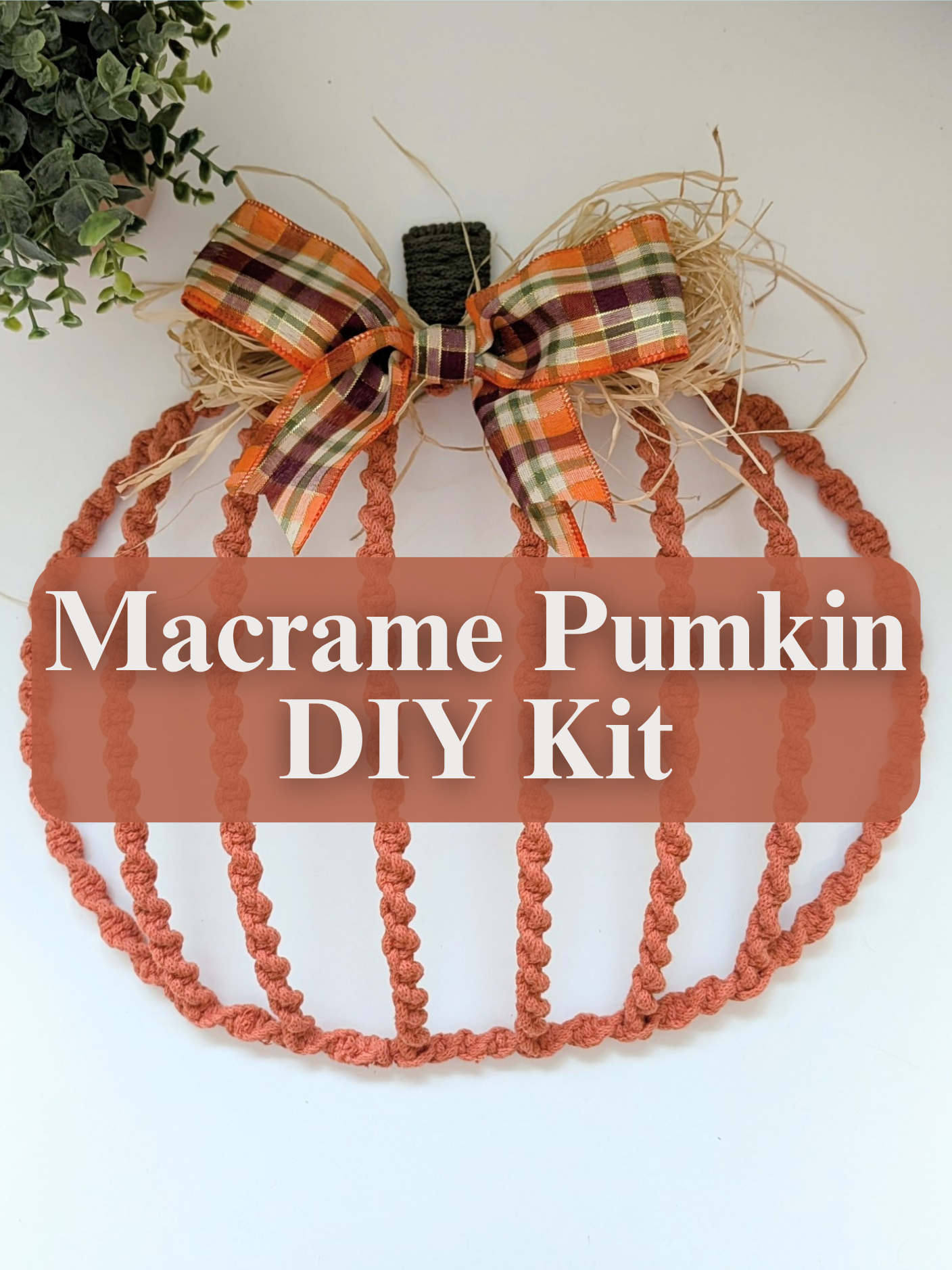 Macrame Pumpkin DIY Kit