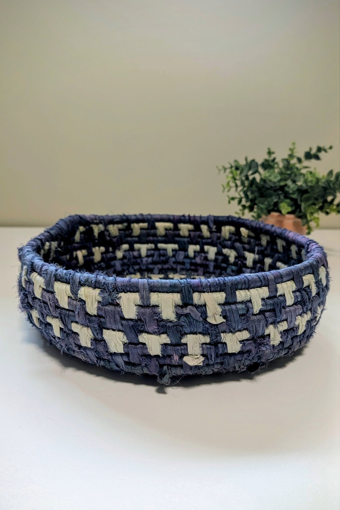 Sari Silk Basket