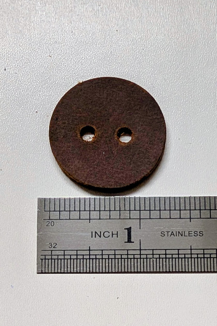 Genuine Leather Buttons