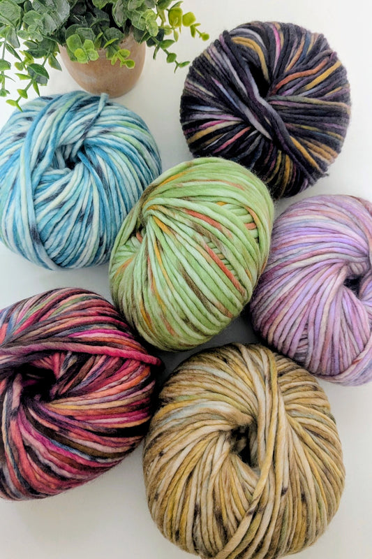 Extrafine Merino Wool Yarn - Printed
