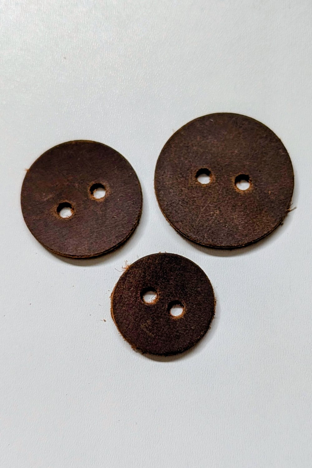 Genuine Leather Buttons