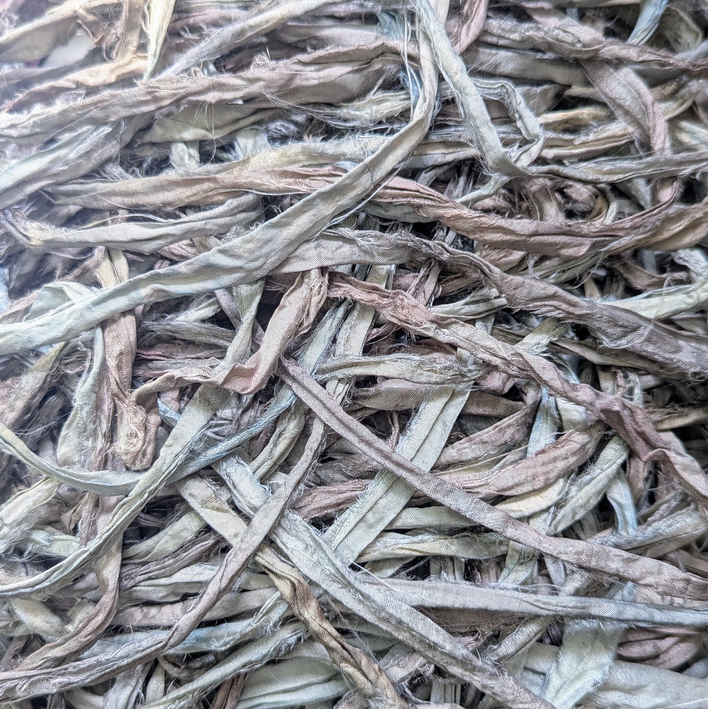 Sari Silk Ribbon | Hand Dyed | 100% Recycled
