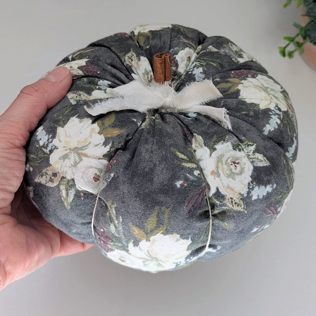 Fabric Pumpkins For Fall Decor