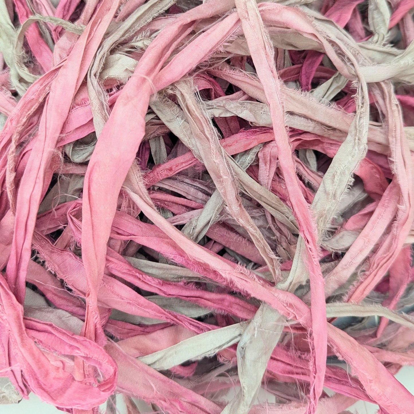 Sari Silk Ribbon | Hand Dyed | 100% Recycled