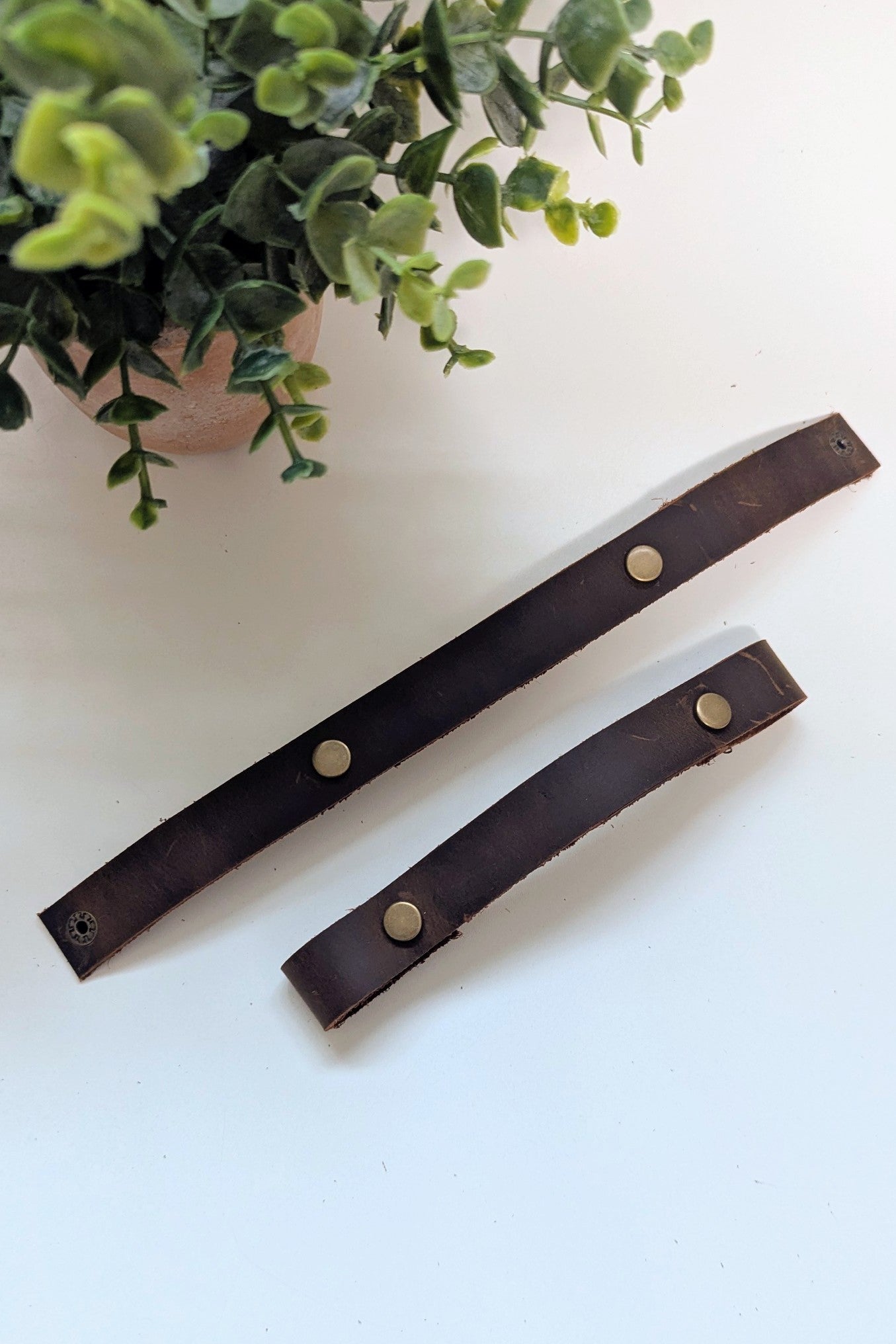 Leather Basket Handles | Snap-On