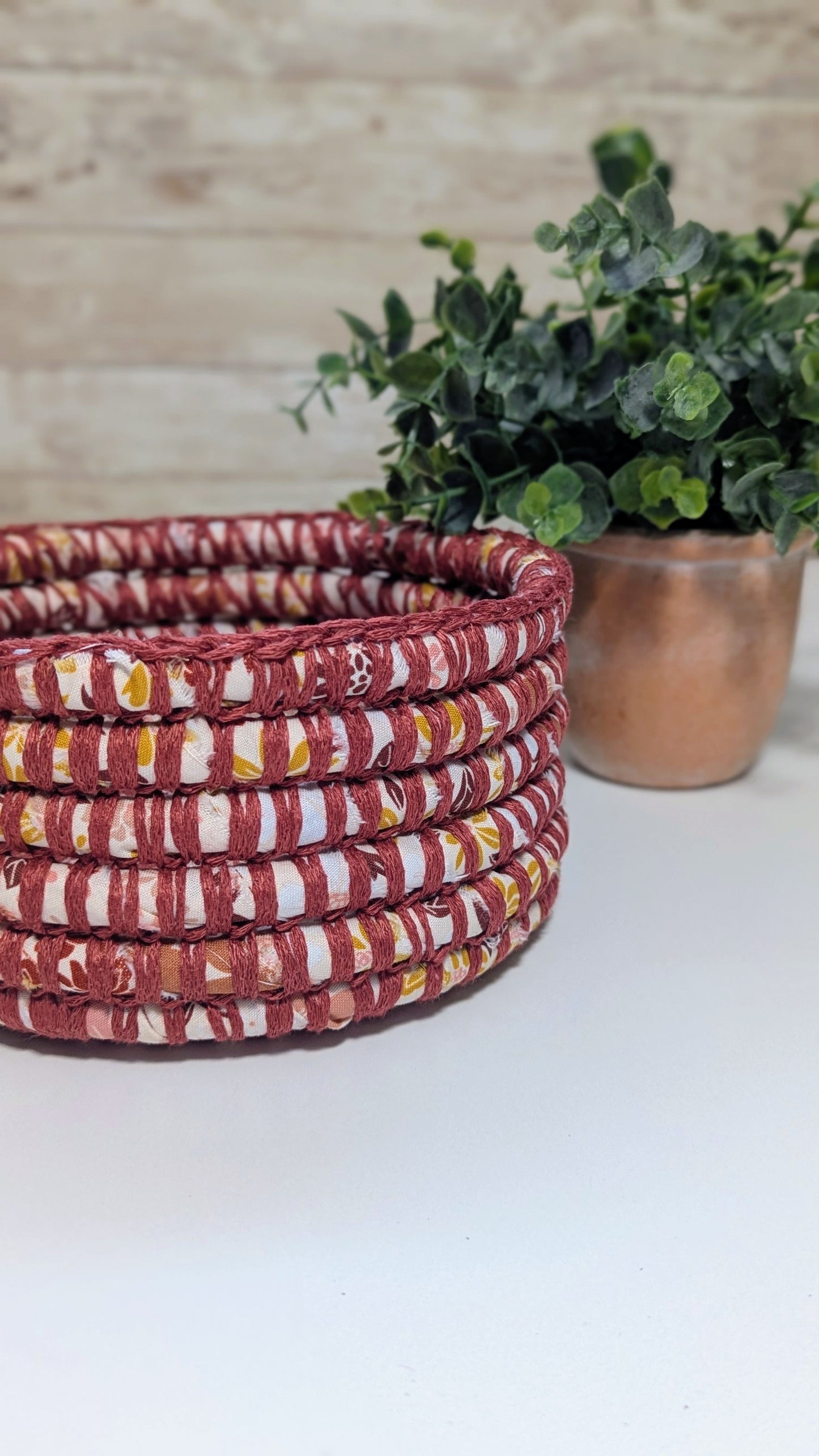 Coiled Crochet Basket DIY Kit