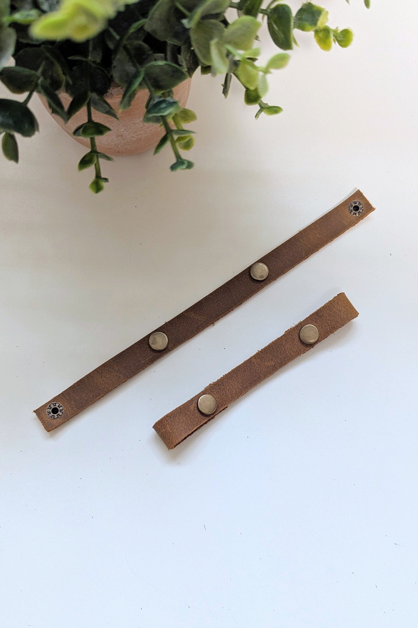 Leather Basket Handles | Snap-On