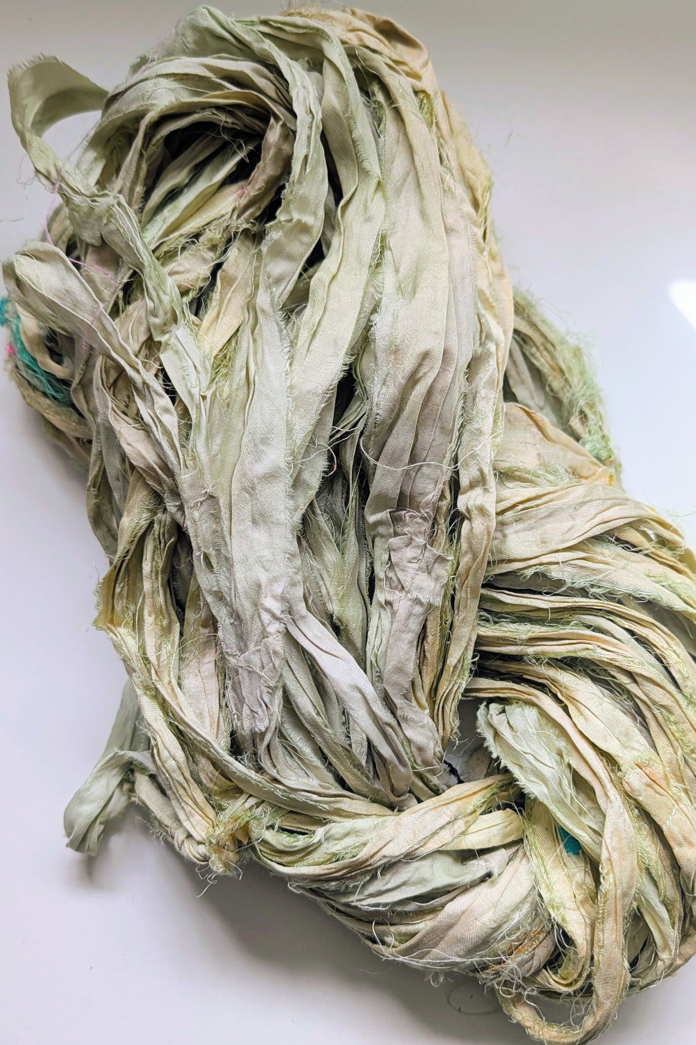 Sari Silk Ribbon | Hand Dyed | Recycled