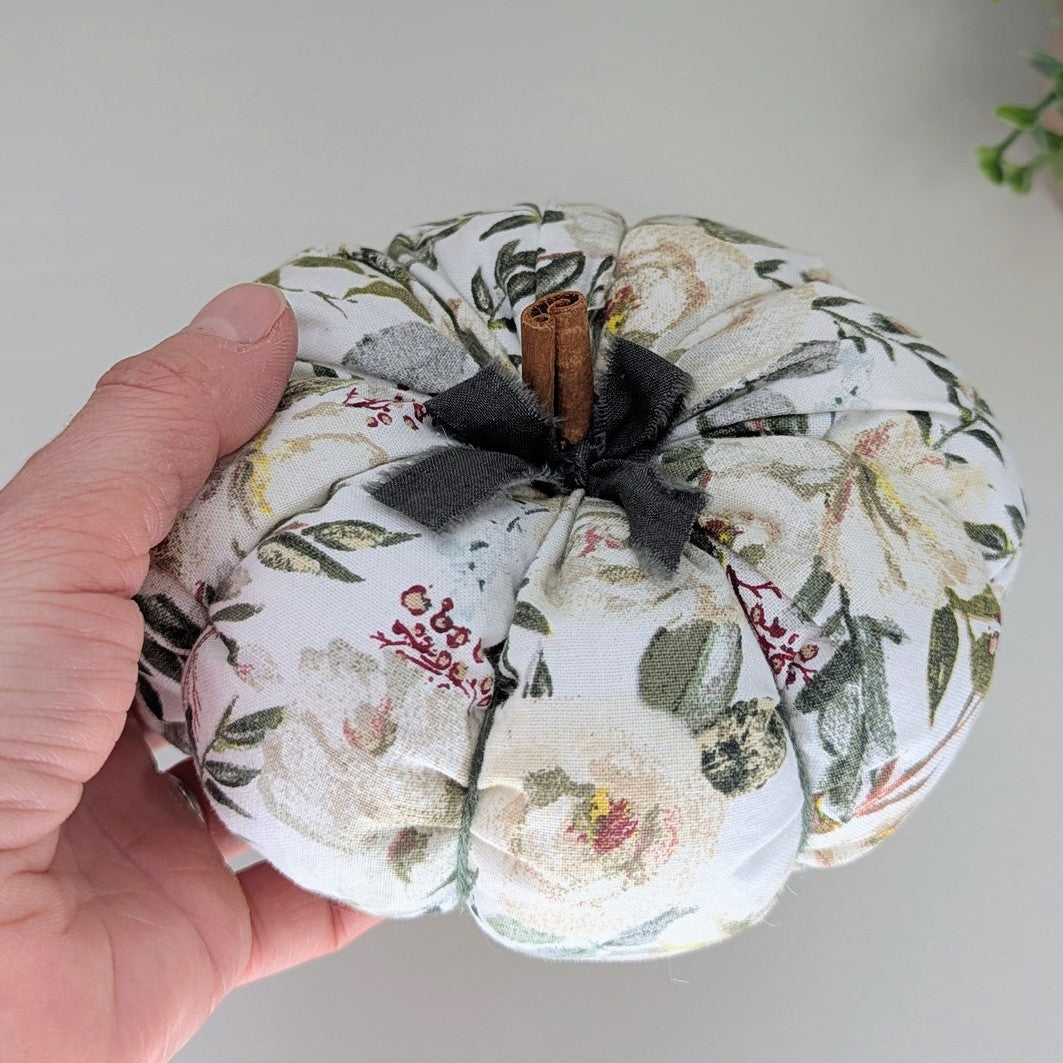 Fabric Pumpkins For Fall Decor