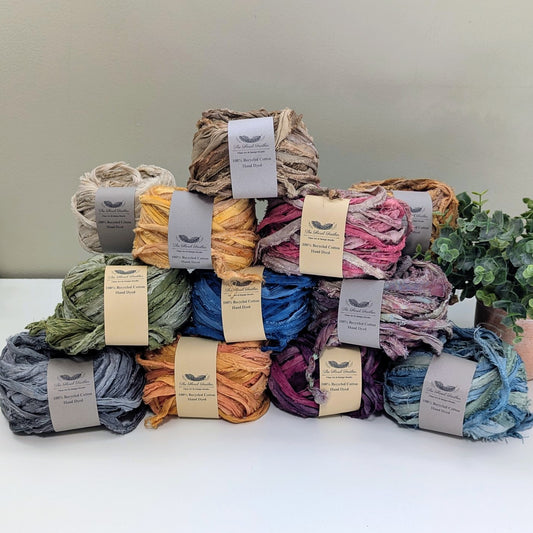 Cotton Ribbon | Hand Dyed | 100% Recycled