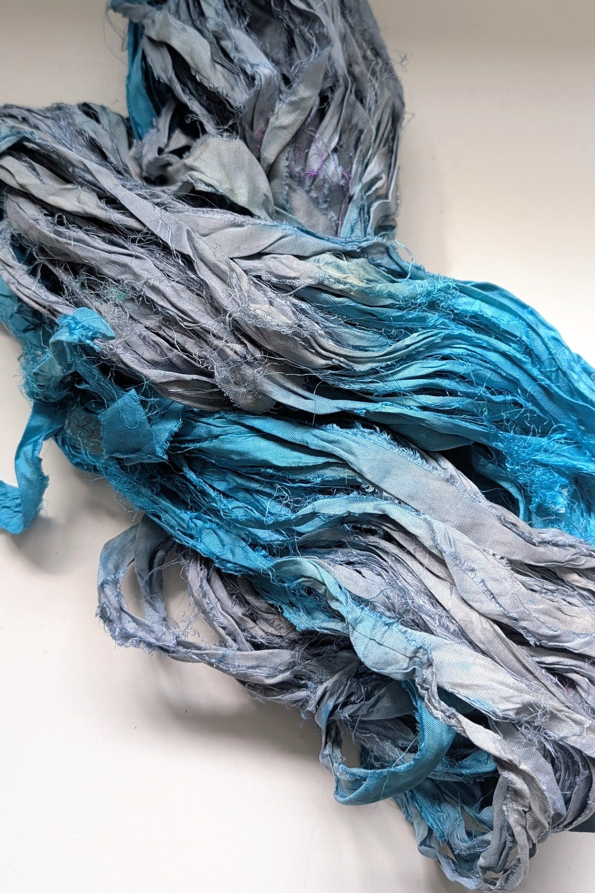 Sari Silk Ribbon | Hand Dyed | Recycled