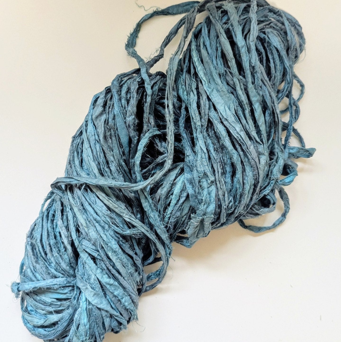 Sari Silk Ribbon | Hand Dyed | 100% Recycled
