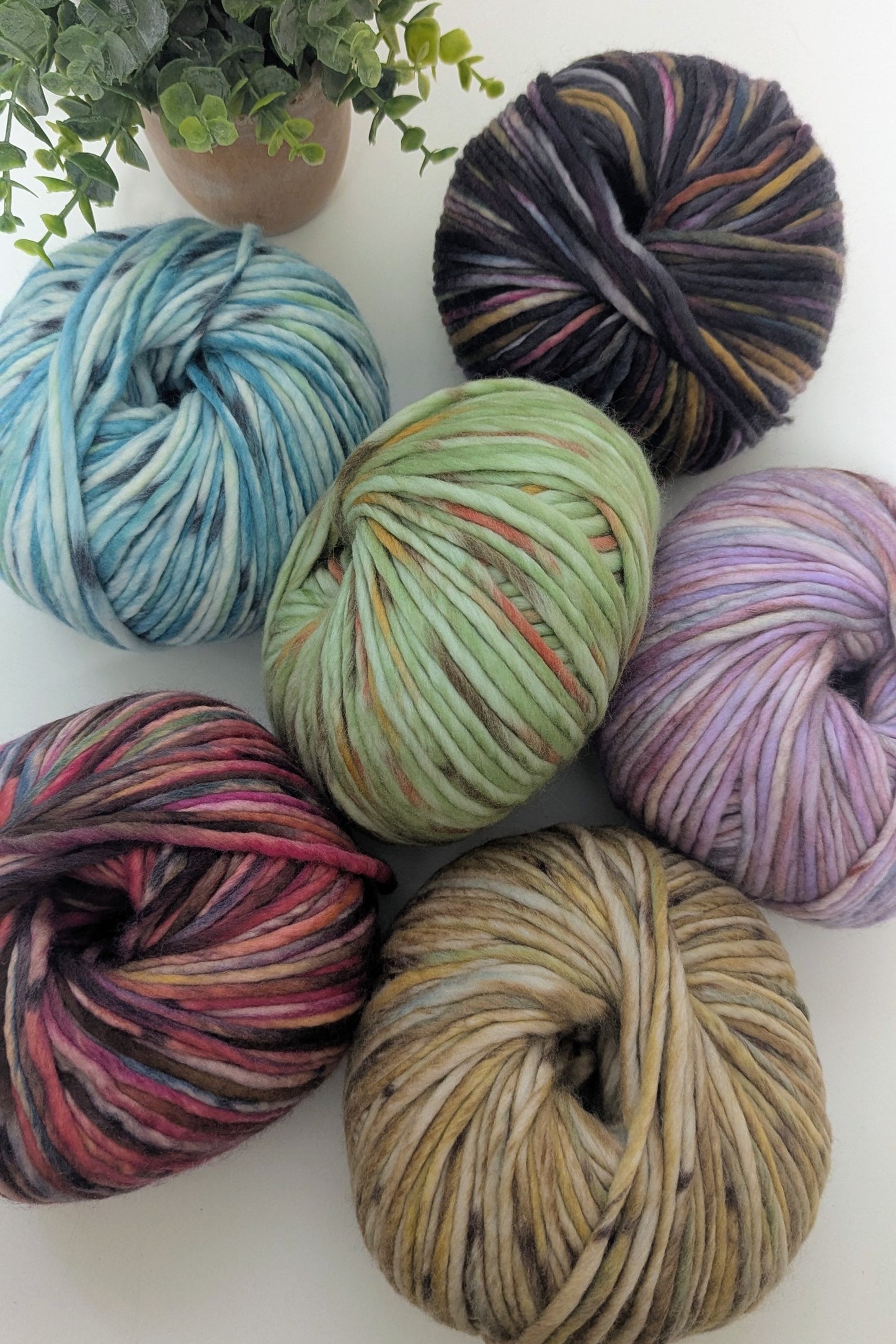 Extrafine Merino Wool Yarn - Printed
