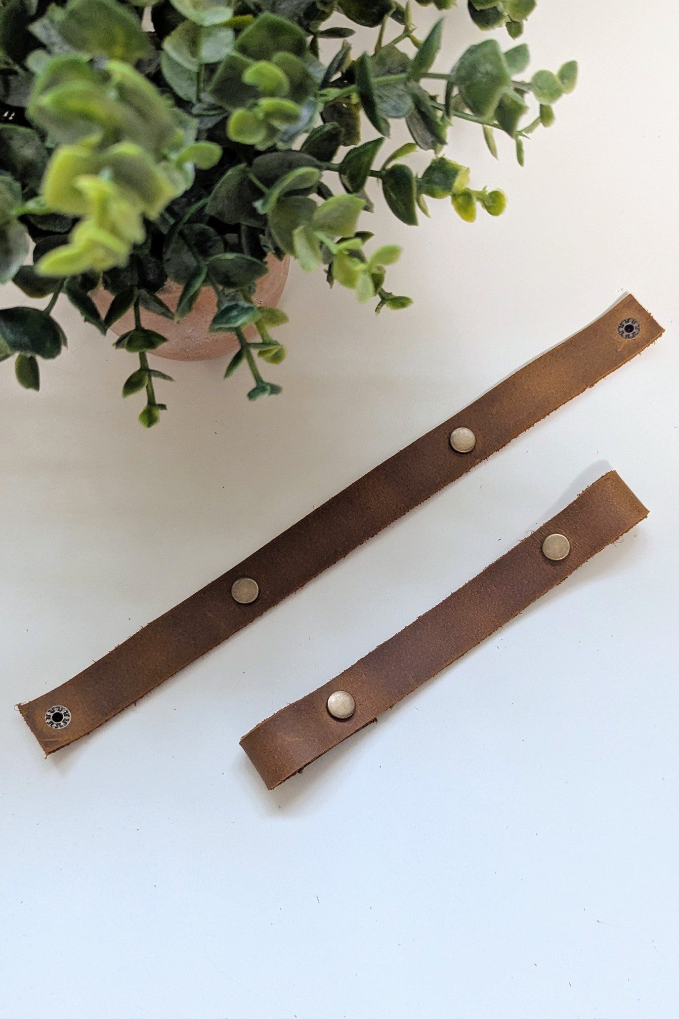Leather Basket Handles | Snap-On