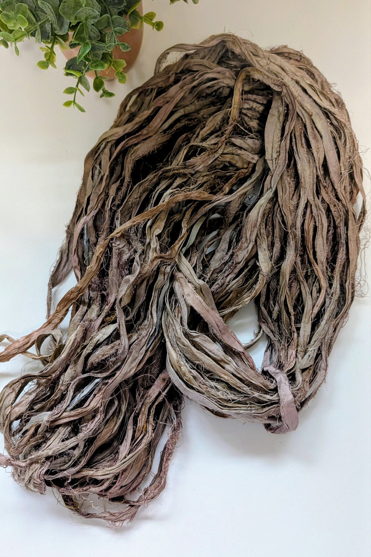 Sari Silk Ribbon | Hand Dyed | Recycled