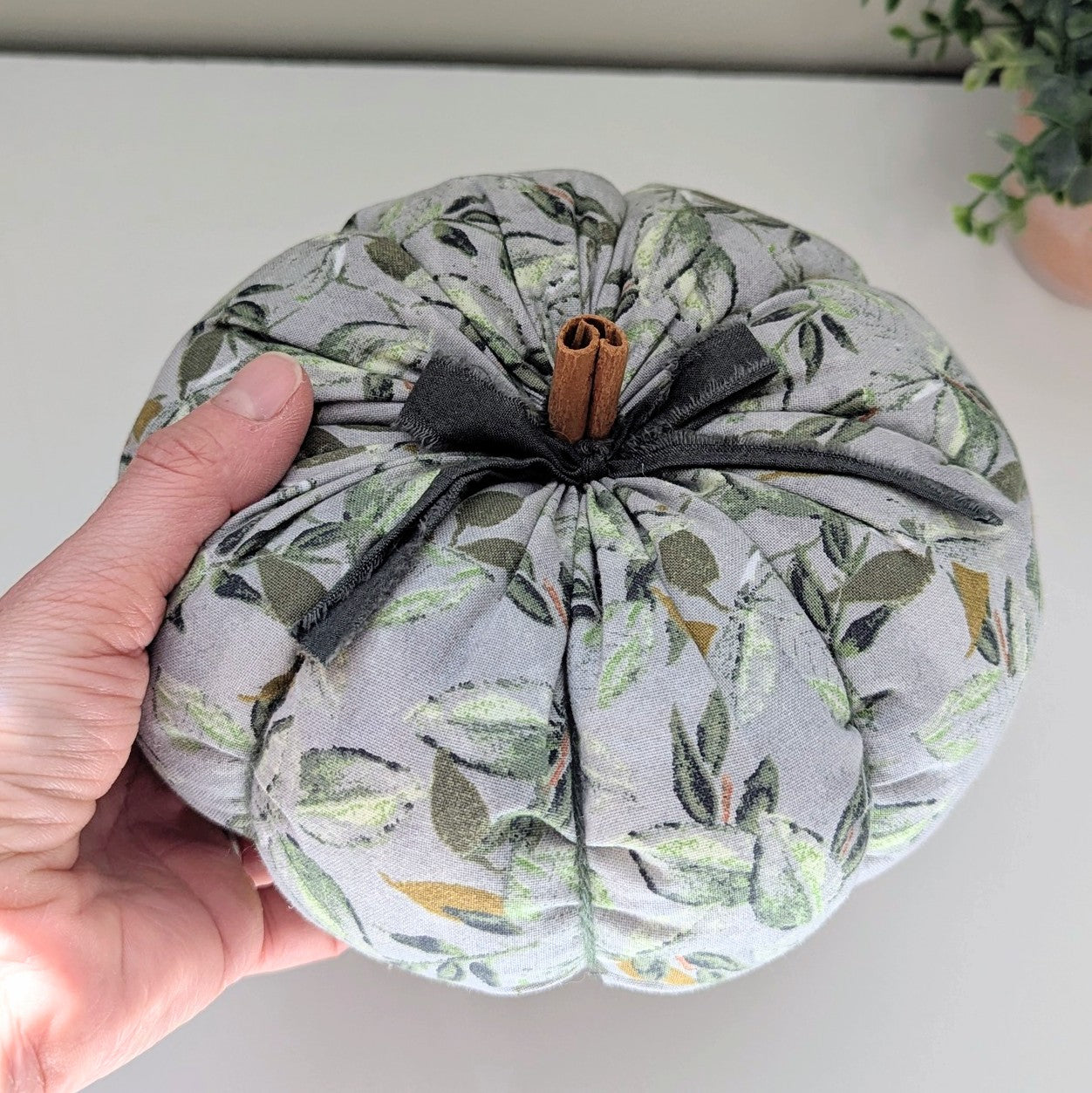 Fabric Pumpkins For Fall Decor