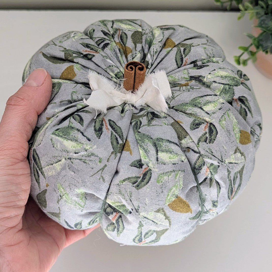 Fabric Pumpkins For Fall Decor