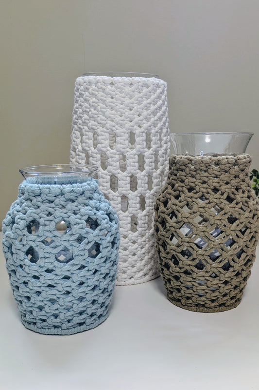 Macrame Vase