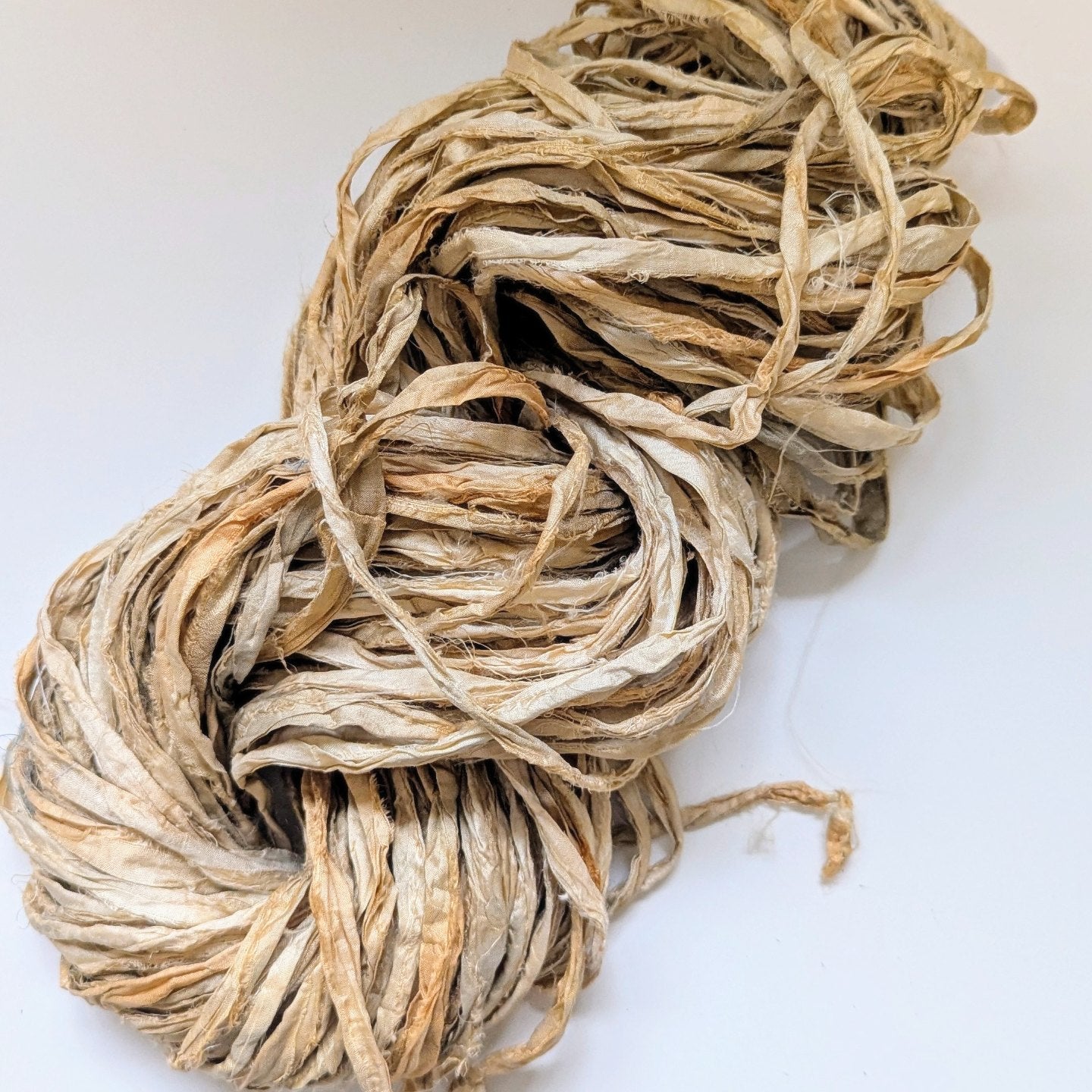 Sari Silk Ribbon | Hand Dyed | 100% Recycled