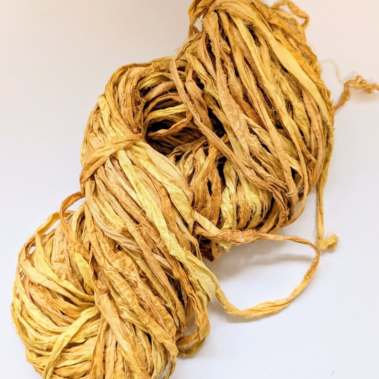 Sari Silk Ribbon | Hand Dyed | 100% Recycled
