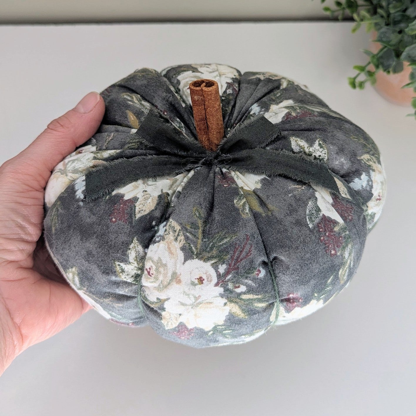 Fabric Pumpkins For Fall Decor