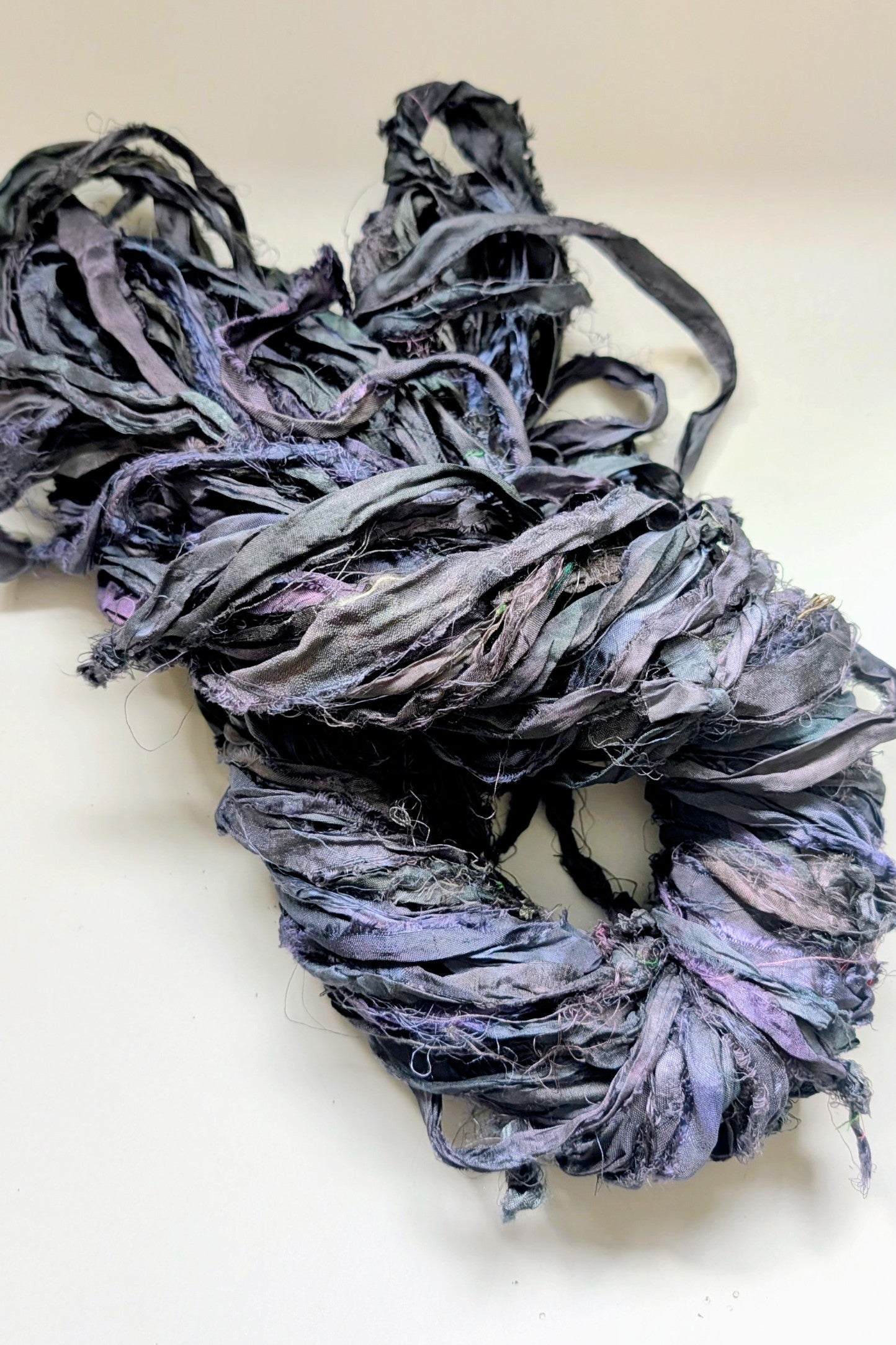 Sari Silk Ribbon | Hand Dyed | Recycled