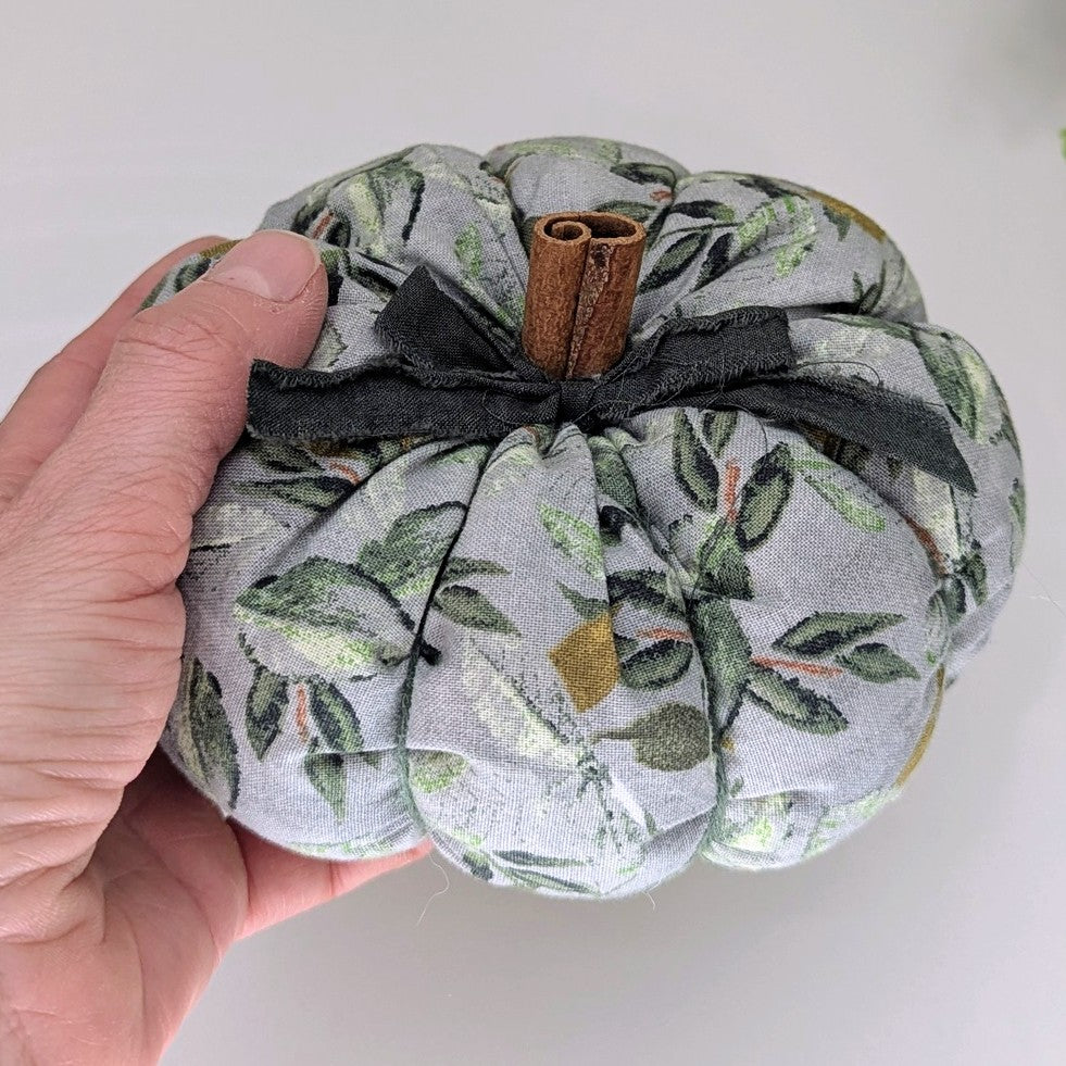 Fabric Pumpkins For Fall Decor
